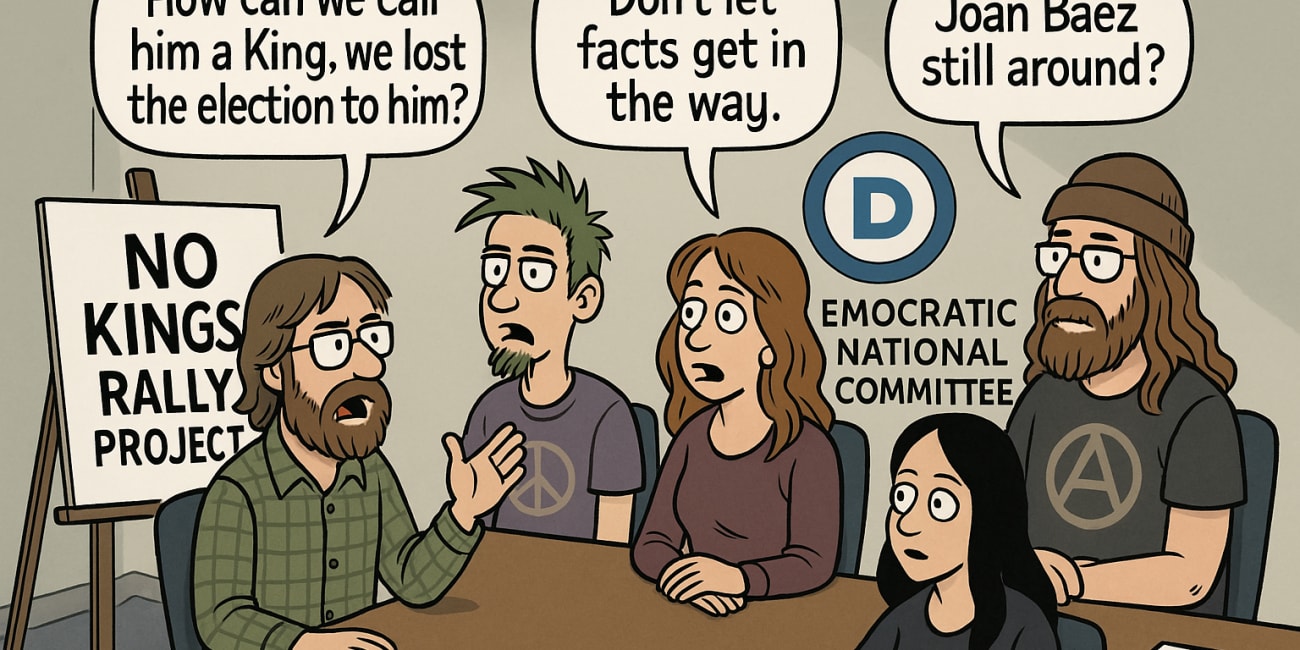 Spin Control: “No Kings” Rallies Are Democrats Upset With A Republican President. Yawn.