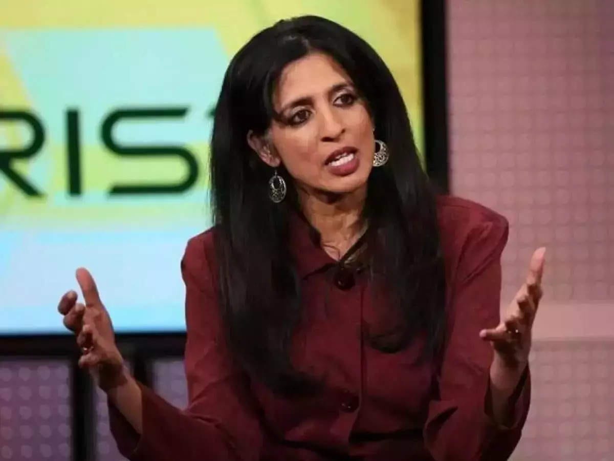 Jayshree V Ullal rises on Forbes list of richest self-made women in America  - The Economic Times