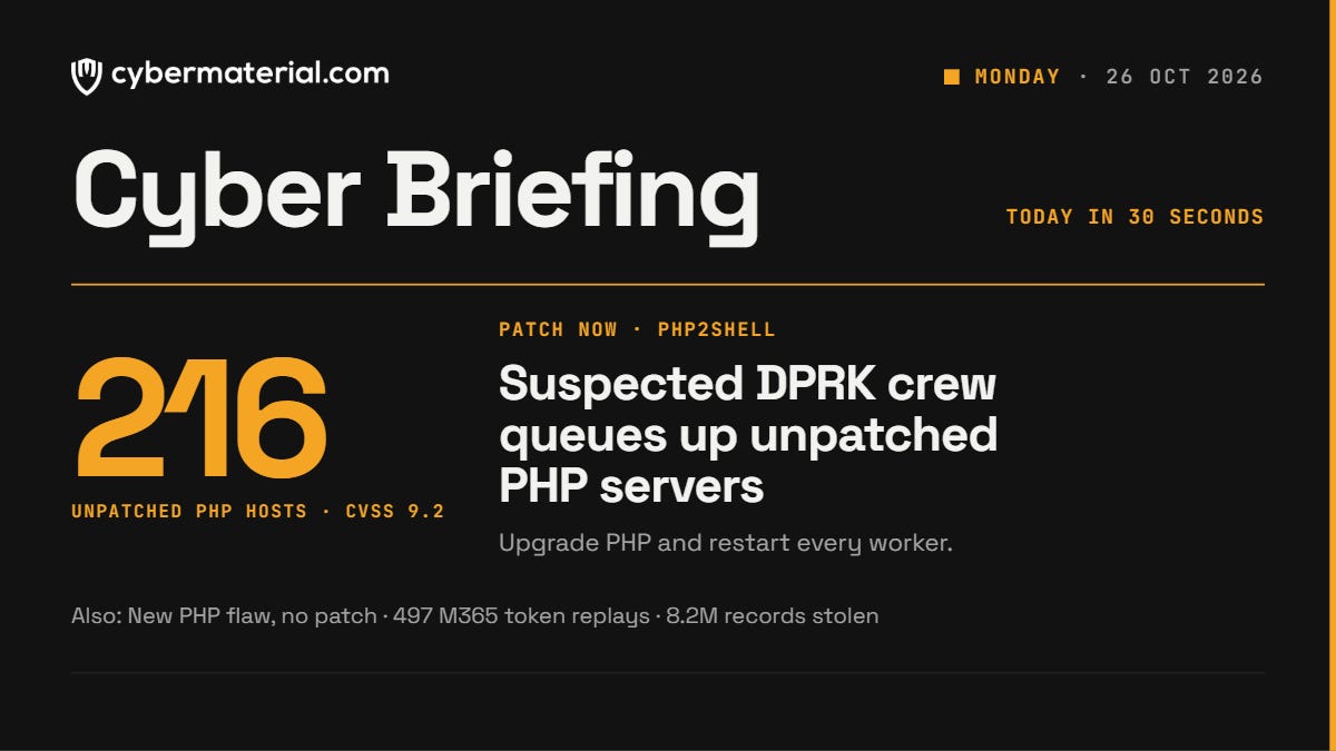 CYBER BRIEFING – October 26, 2026