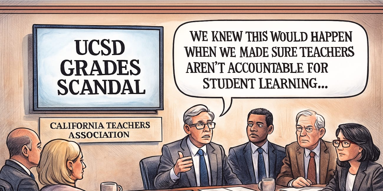 Shocking New Study Reveals Terrible Math Competency at UCSD And The Truth About Grade Inflation In CA Schools 