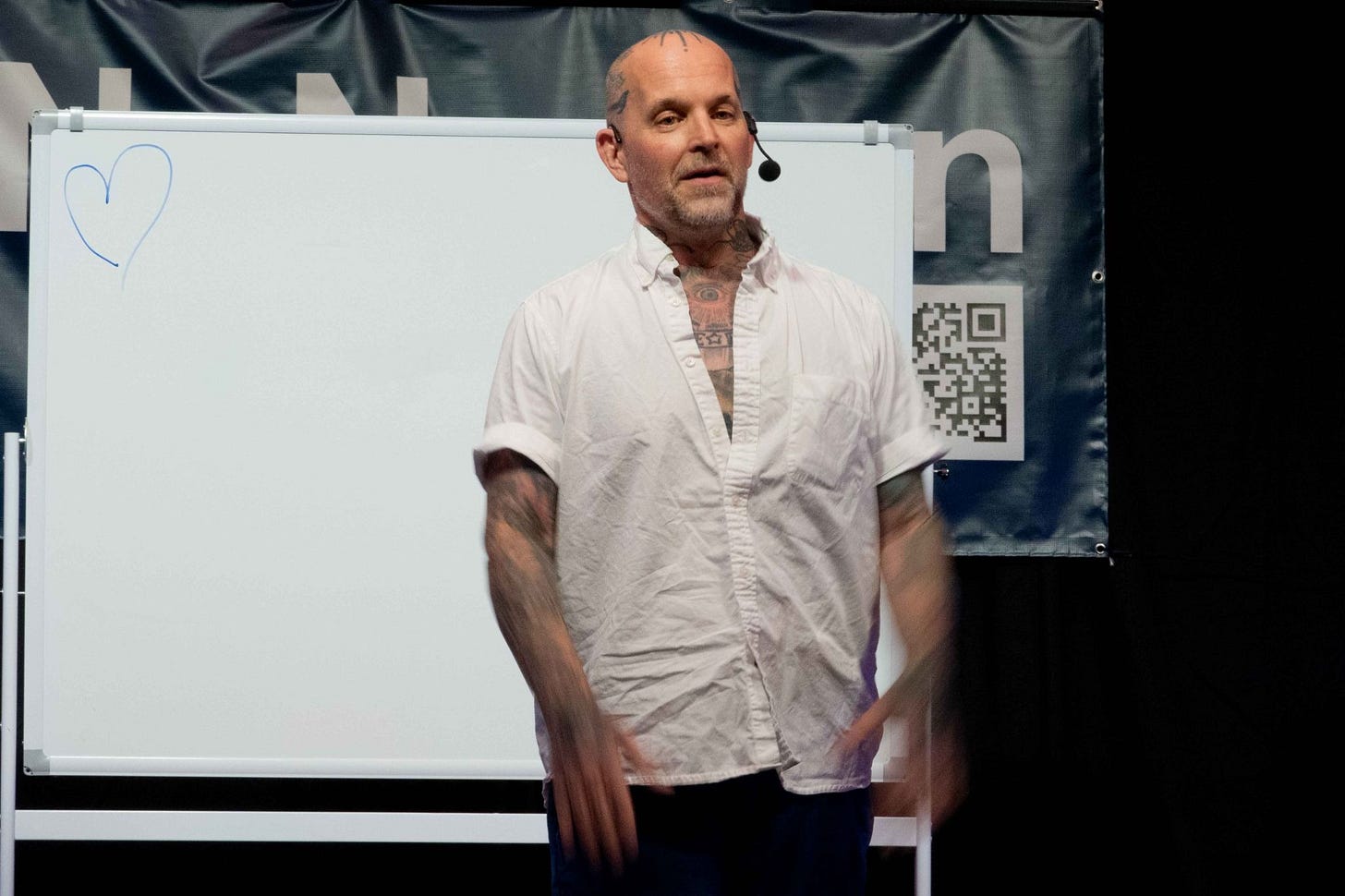 Photo of Daniel Cartier presenting