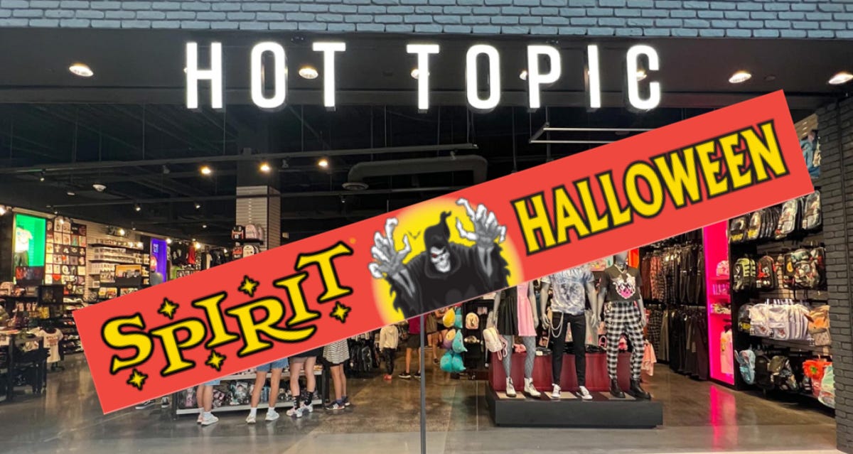 Spirit Halloween’s parent company is buying Hot Topic for around $350 million