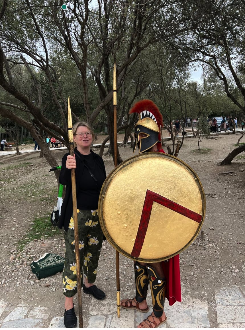 On solo travel, and Athens