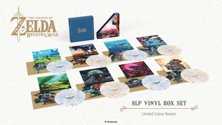  Breath of the Wild vinyl soundtrack collection