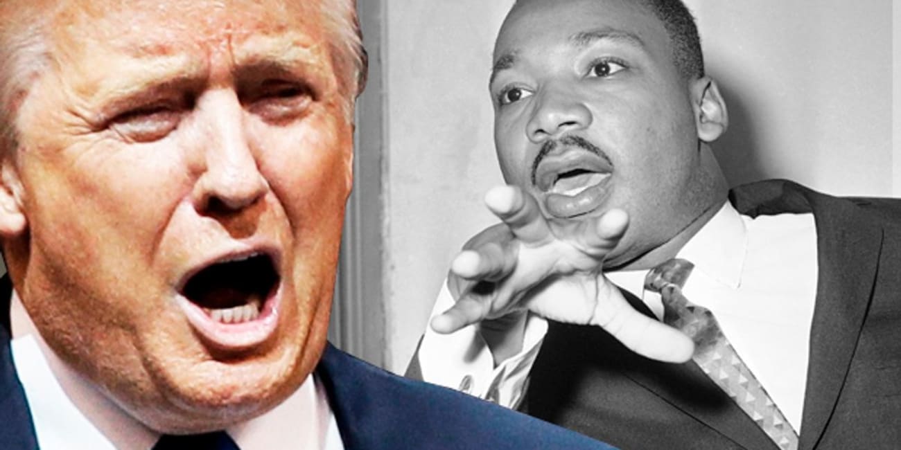 MLK rolls in his grave, while Trump’s return to Washington offers a few early surprises