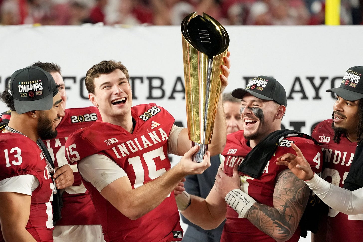 Catholic Heisman-Winner Mendoza Thanks God After IU Football's First National  Championship - The Good Newsroom