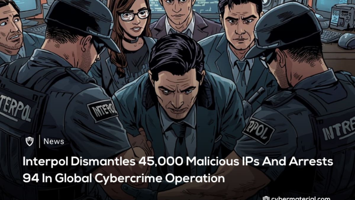 Interpol Disrupts Global Cybercrime Operations