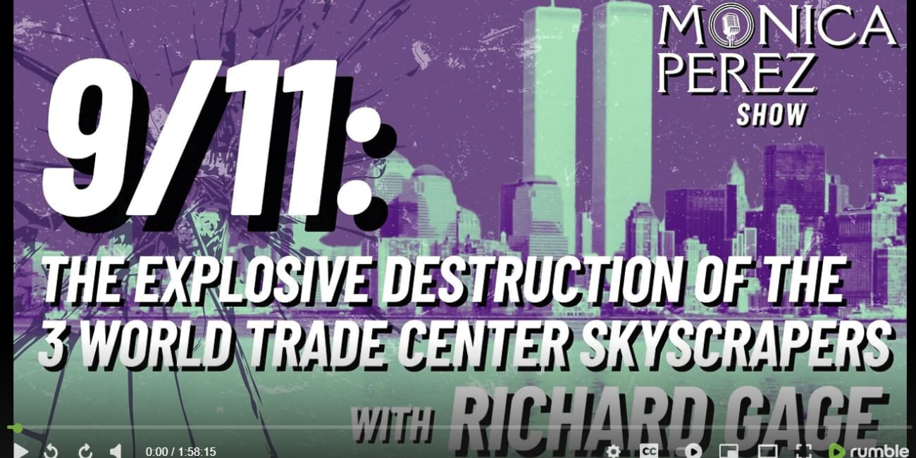 9/11: The Explosive Destruction of the 3 WTC Skyscrapers &mdash; RG911 on the Monica Perez Show