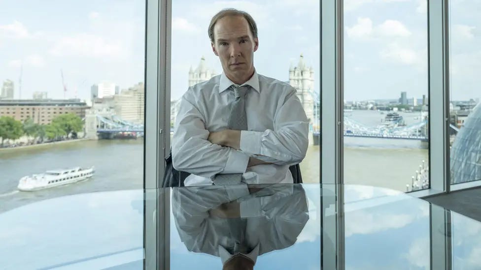 Benedict Cumberbatch as Dominic Cummings