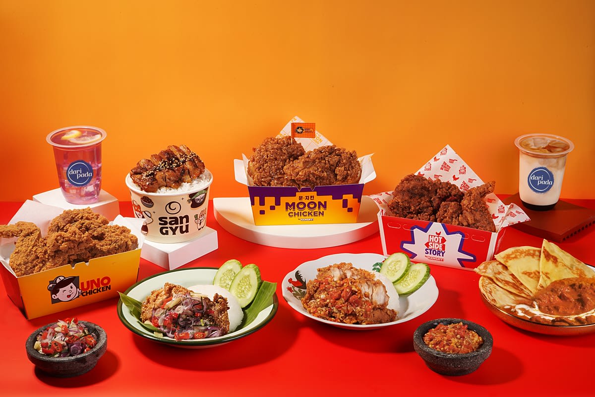 Hangry mengoperasikan 18 brand dengan jaringan 117 outlet di berbagai kota / Hangry Hangry mengoperasikan 18 brand dengan jaringan 117 outlet di berbagai kota / Hangry