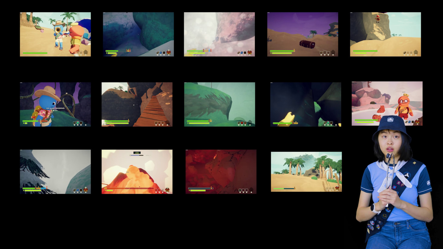 Each map is pre-made and shipped in the next update.