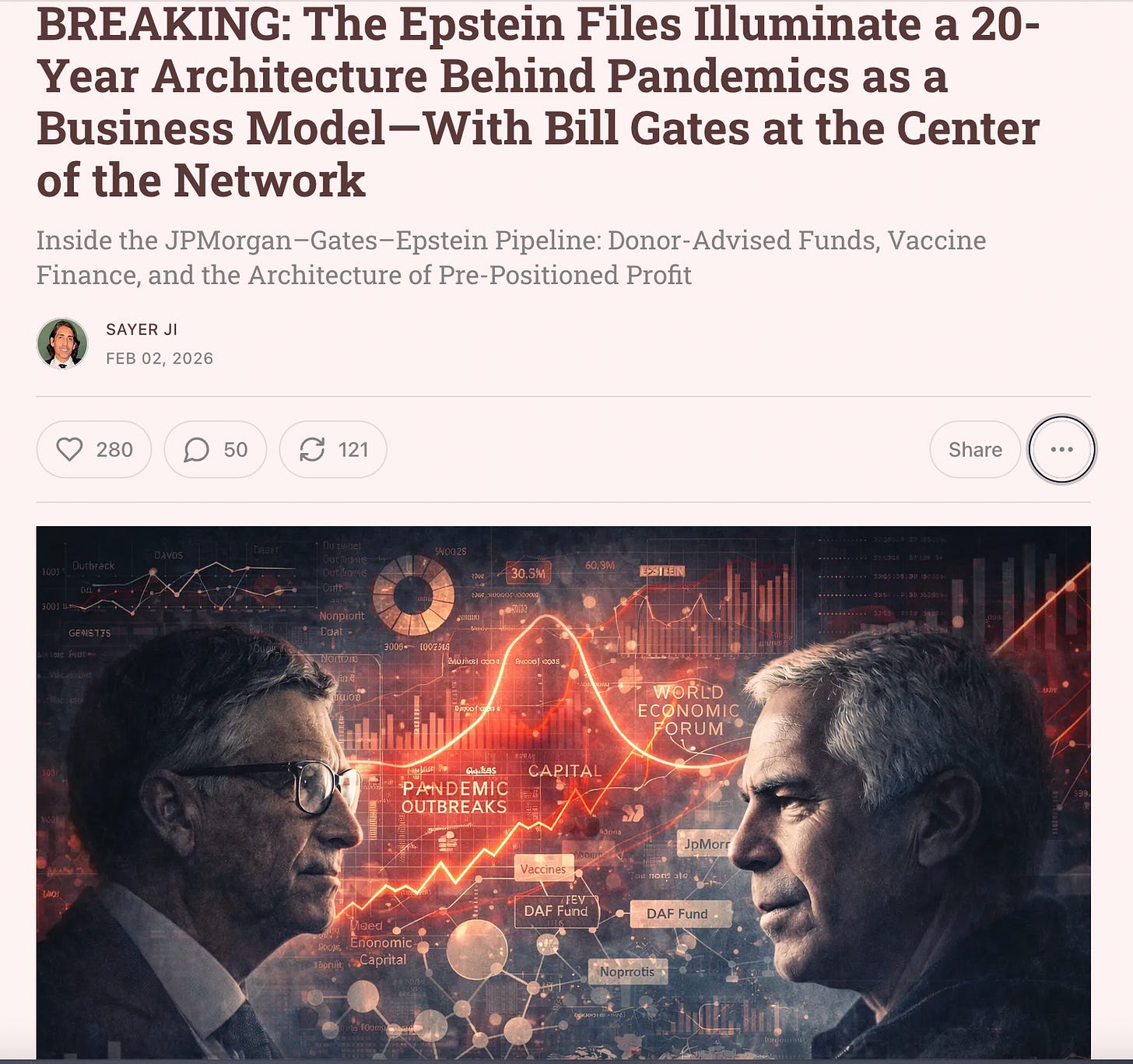 Epstein's 2011 Pandemic Profit Proposal to Gates Foundation & JP Morgan