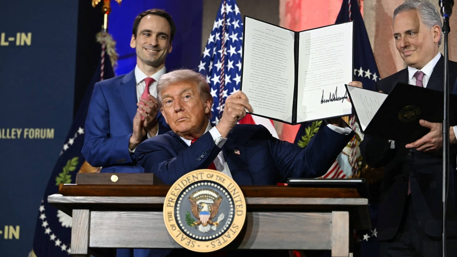 Trump's 'AI Action Plan' Looks to Boost Data Center Buildouts, Ban 'Woke' AI  | PCMag