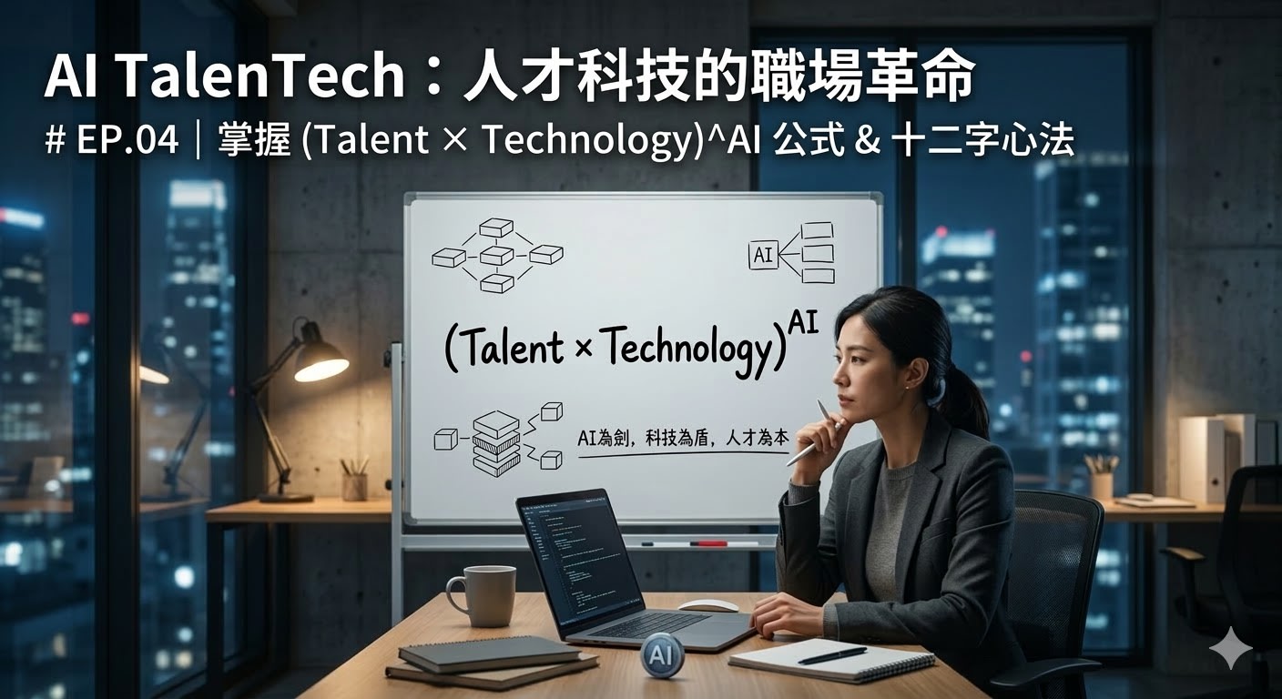 EP.04｜一道公式，決定你的組織在 AI 時代的競爭力與價值？