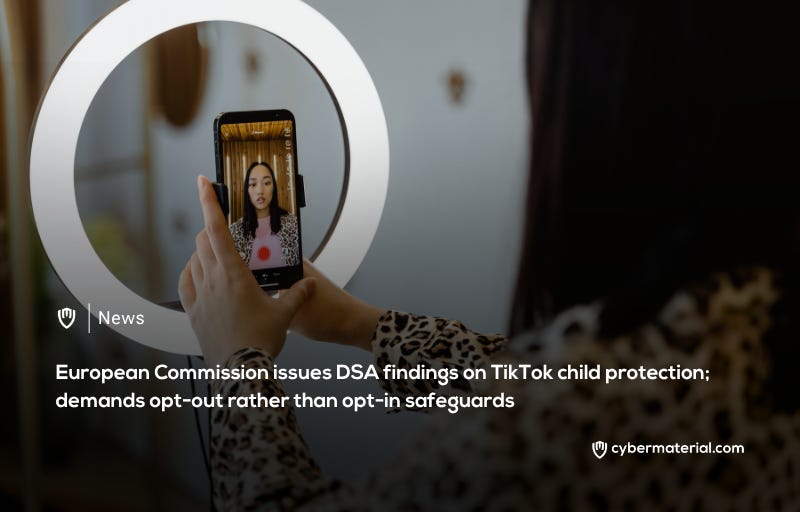 EU Issues Warning to TikTok Over Child Safety Defaults