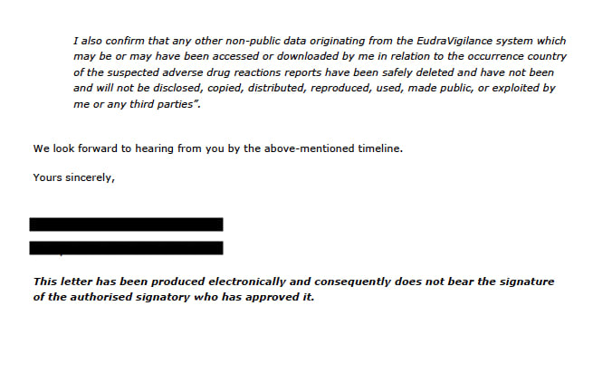 BREAKING: Un analist de date se confruntă cu cererea EMA de a șterge datele de farmacovigilență!- 5