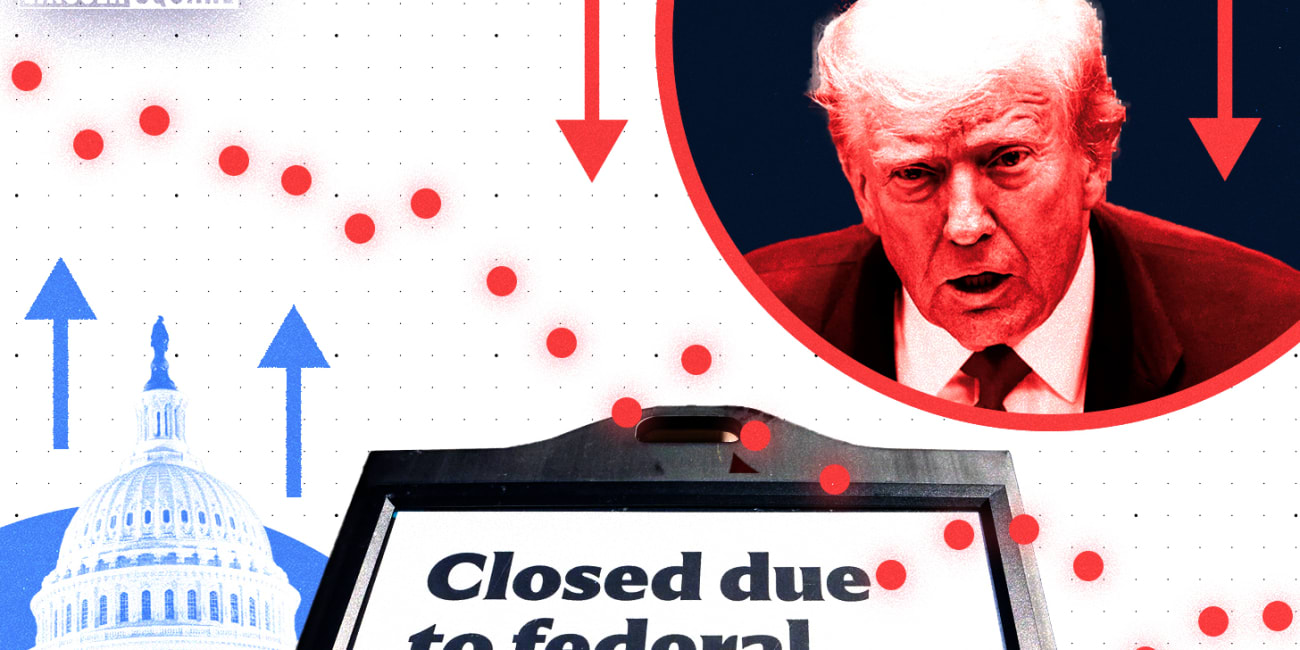 No Shutdown Bump for Trump