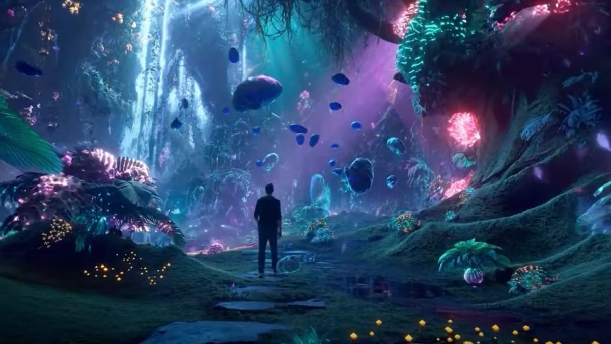 screenshot of an alien world generated by Sora 2 screenshot of an alien world generated by Sora 2