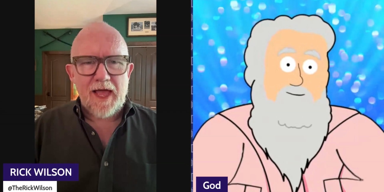 Rick Wilson Talks to God! 