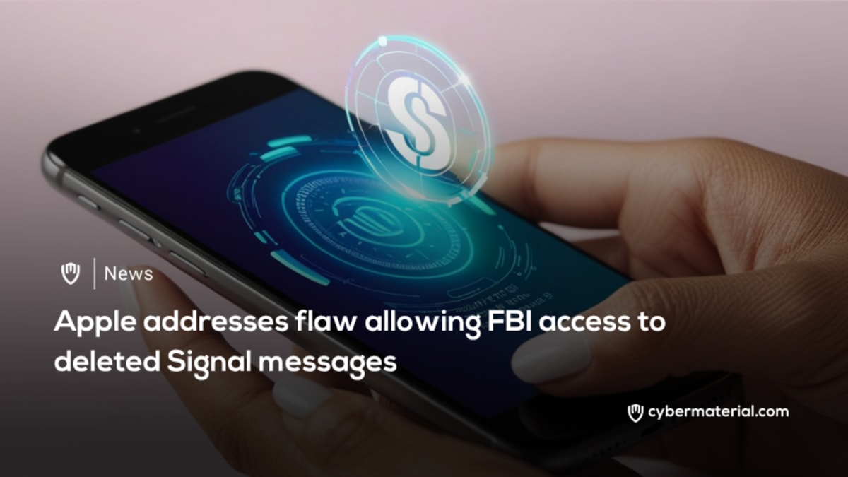 Apple addresses security vulnerability in Signal app