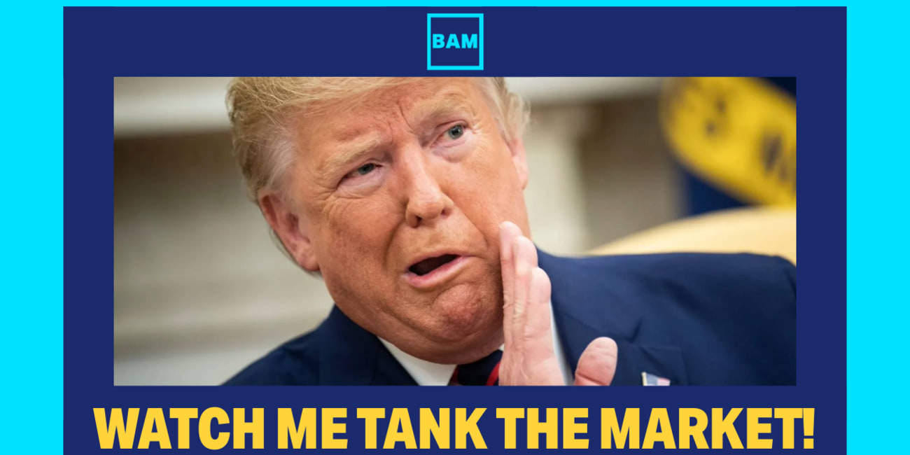 Trump's Greenland Tantrum Sinks Stocks