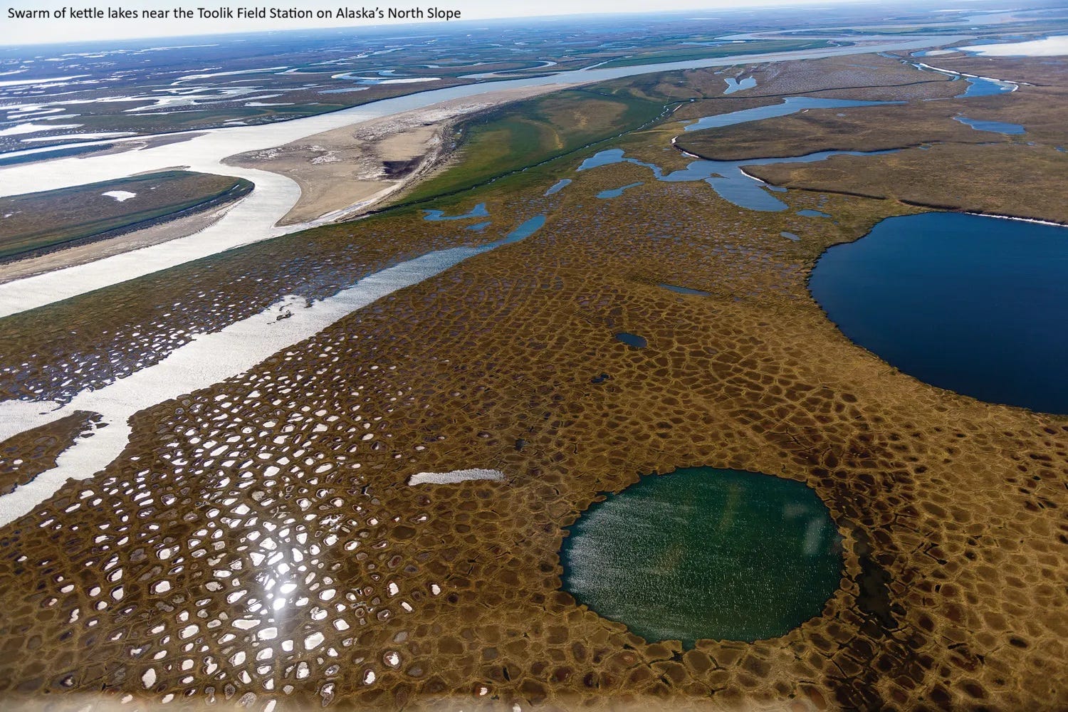 EarthStuff - Enhanced Erosion Across A Transition From Continuous To Discontinuous Permafrost In Alaska