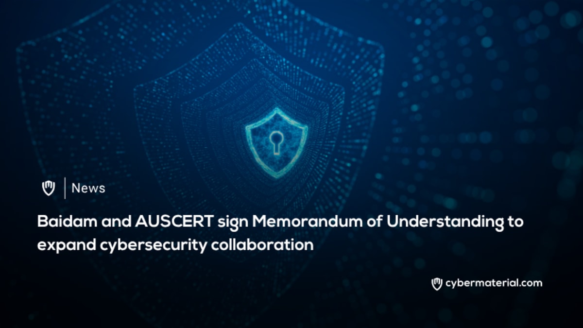 Baidam and AUSCERT Sign MOU for Cybersecurity Collaboration