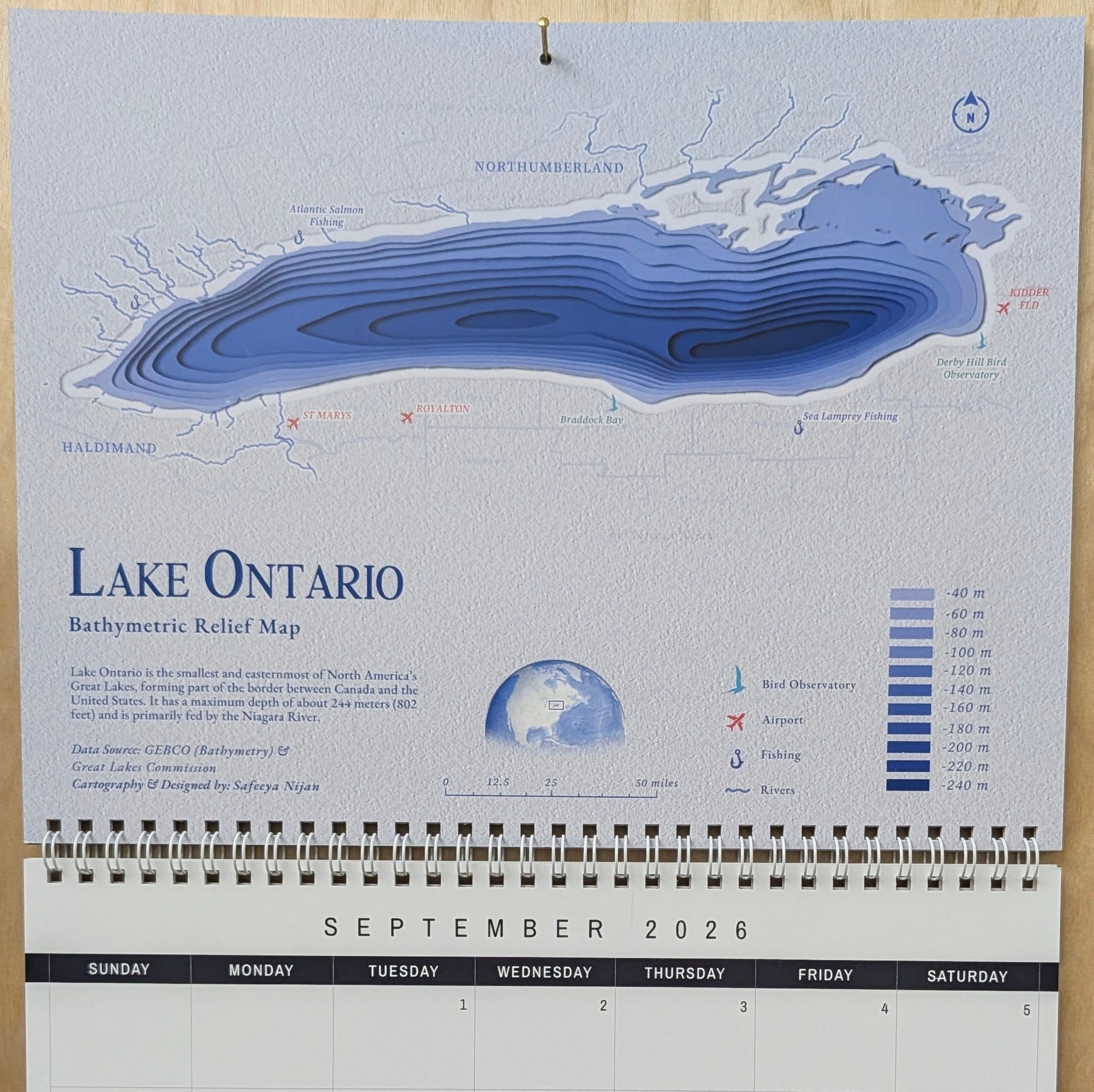 EarthStuff - New Month Brings New (Work Office Door) Calendar Images