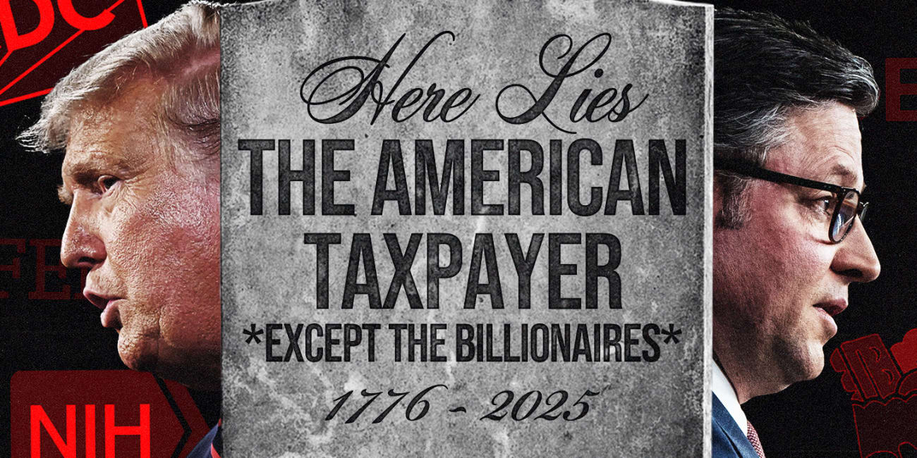 It’s Not Budget Reconciliation. It’s the MAGA Murder Budget.