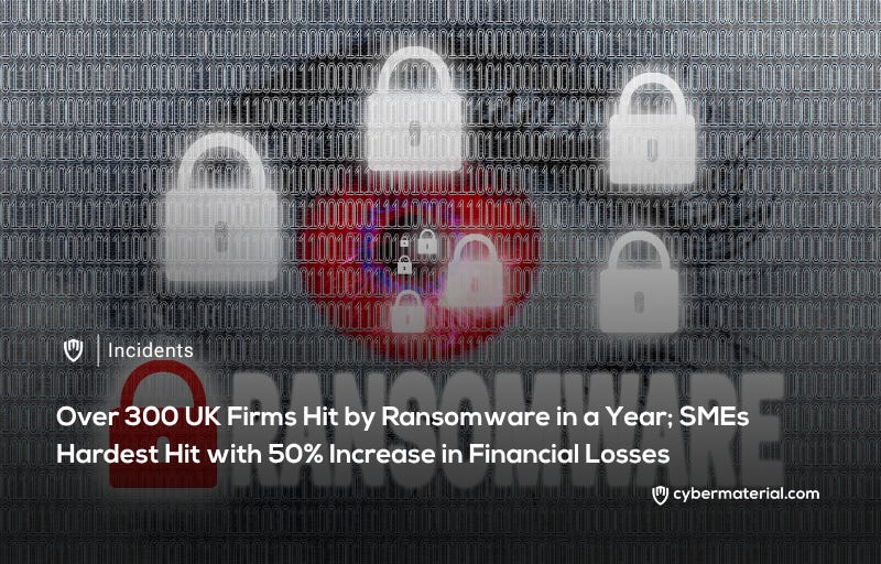 More Than 300 UK Companies Targeted by Ransomware in a Year