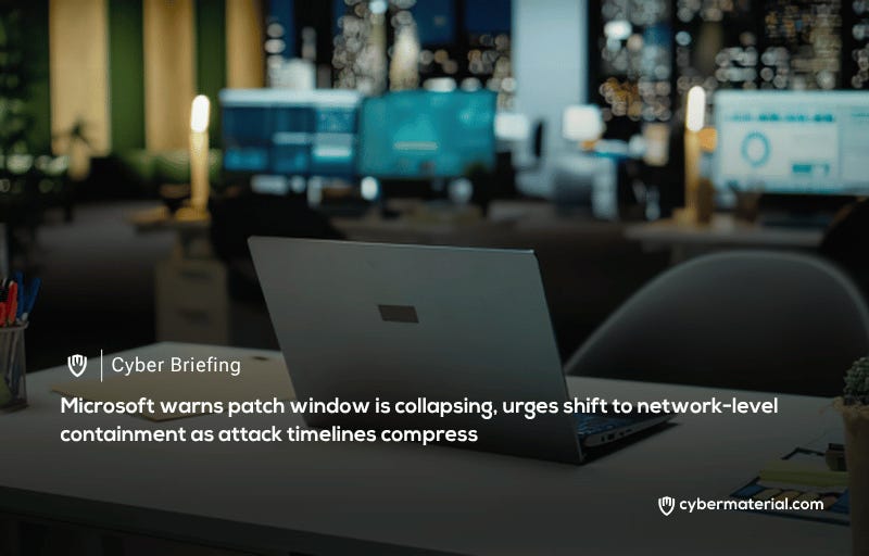 Microsoft Urges Network-Level Containment as Patch Windows Approach