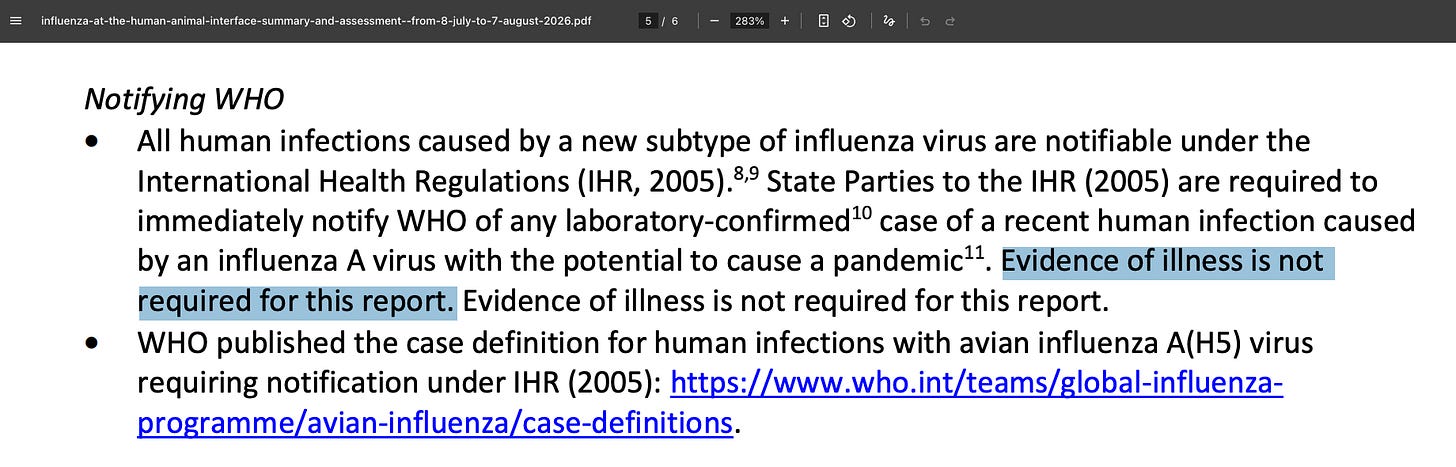 https%3A%2F%2Fsubstack post media.s3.amazonaws.com%2Fpublic%2Fimages%2Fa7e7f73a b235 4ab2 a638 WHO: Pandemic Determinations Can Be Made Without ‘Evidence of Illness’