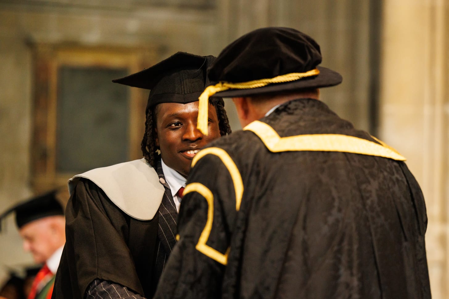 Receiving an Honorary Doctorate from the University of Kent 