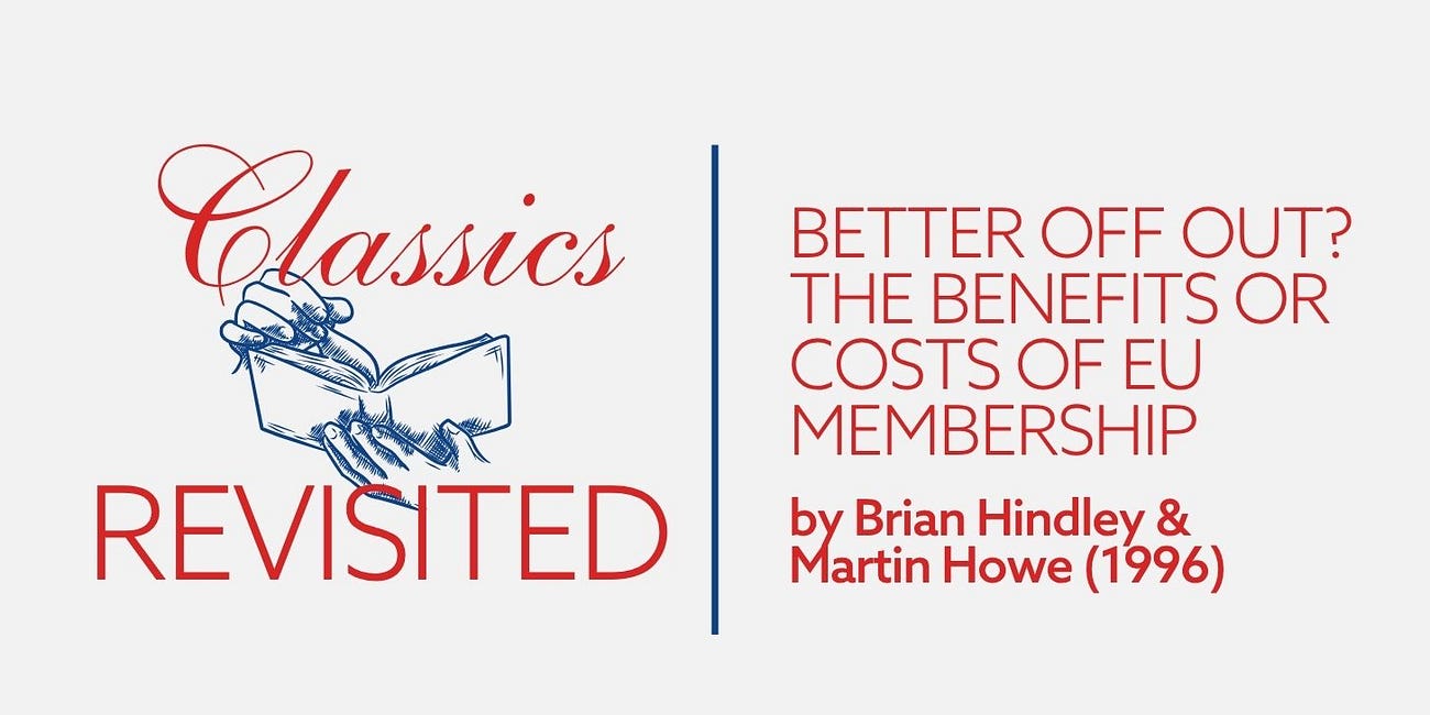 Classics Revisited: Better Off Out?
