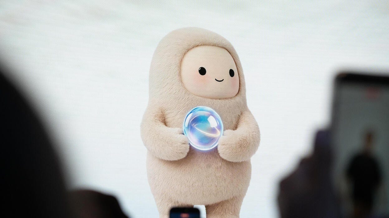 Meet the Muse mascot, Jolly. Who doesn't love a little guy? | Mashable