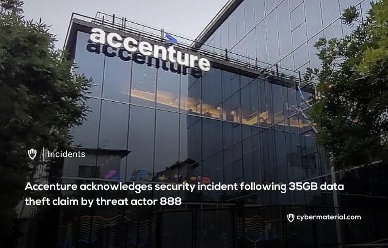 Accenture Experiences Data Breach with 35GB of Source Code Stolen