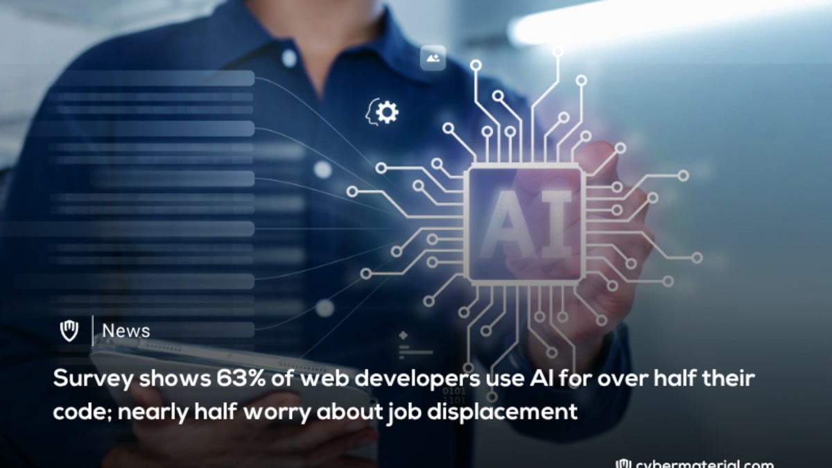Web Developers Concerned About Job Displacement Due to AI, New Survey Reveals