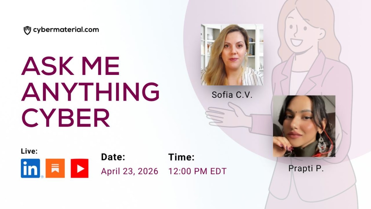 Ask Me Anything: Cyber – CyberMaterial Ask Me Anything: Cyber – CyberMaterial