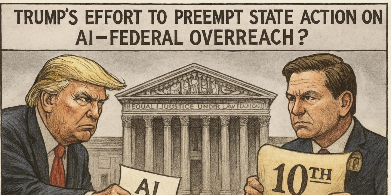 [Unlocked] Trump’s AI Preemption Order and the Quiet War on Federalism 