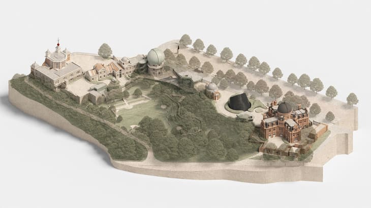 A plan of the new Observatory gardens
