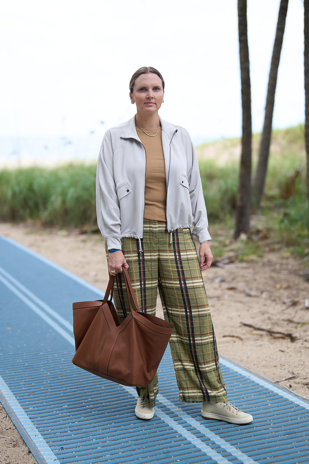 Single Leather Crossbody Bag