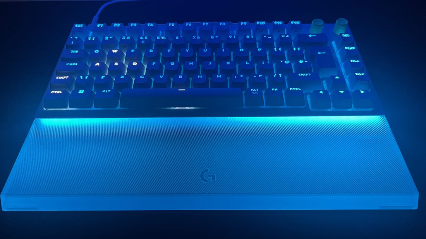 Logitech G G512 X RGB lighting