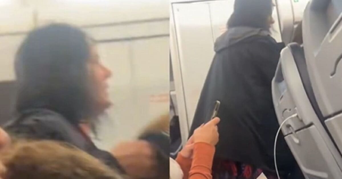 Passengers Applaud When Left Wing Woman is Ejected From Flight After Crazy Political Rants