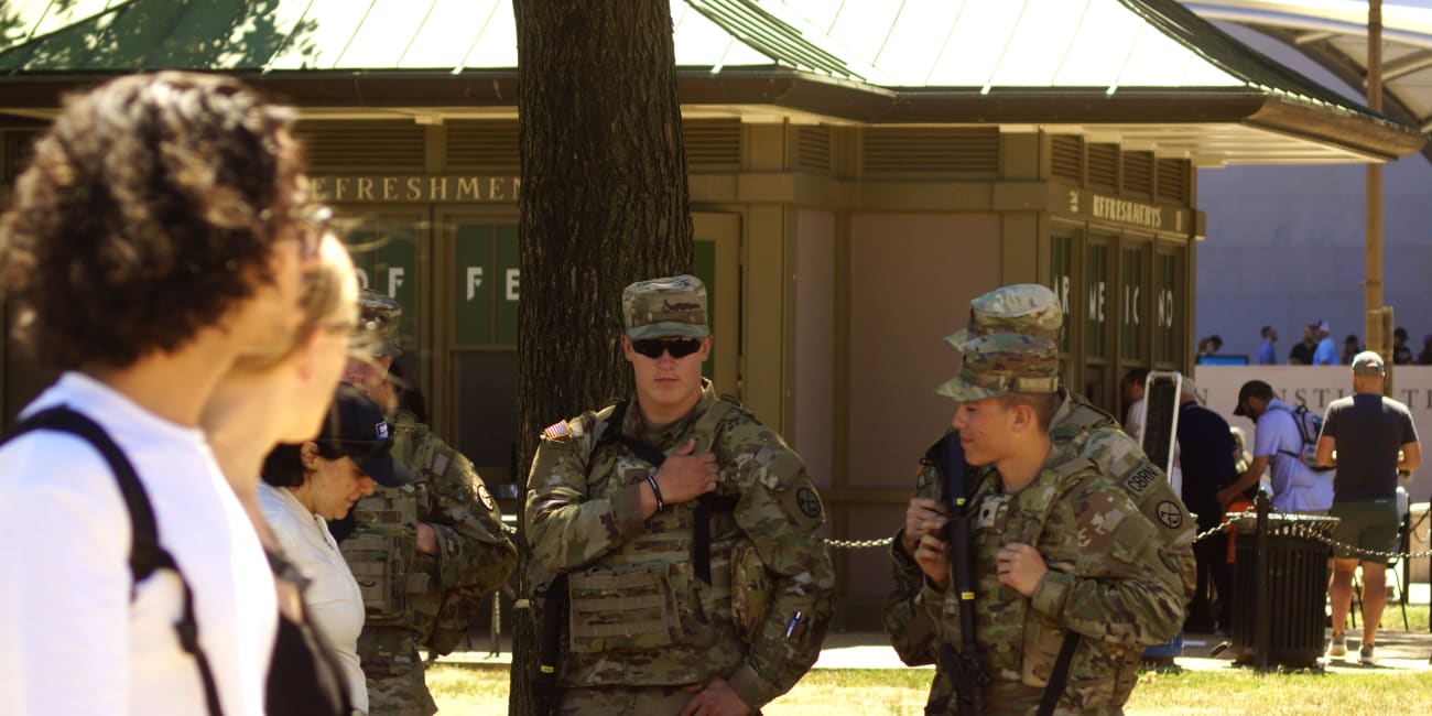 The Capitol Caller: Good evening, Soldiers …