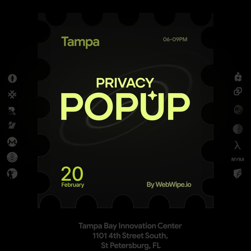 Cover Image for Tampa Privacy Pop-up