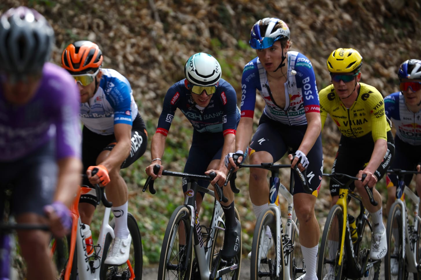 Alessandro Fancellu durante la Settimana Coppi e Bartali 2026