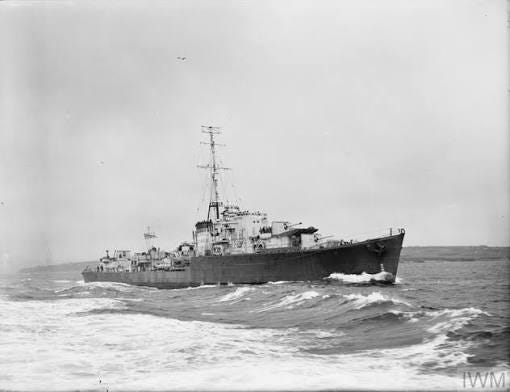 HMS ONSLOW, BRITISH O CLASS DESTROYER. 7 MAY 1942, AT SEA. | Imperial War  Museums
