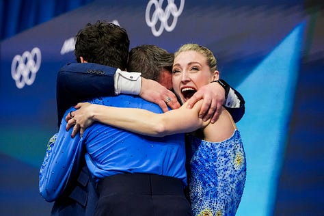 Piper Gilles and Paul Poirier win emotional ice dance bronze