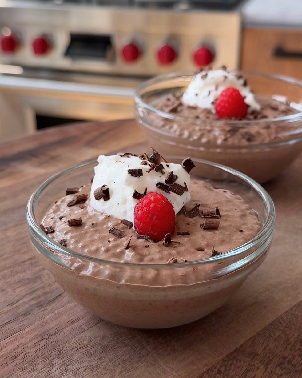 Chocolate Coconut Chia Pudding - Maxi's Kitchen