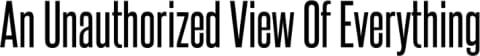 An Unauthorized View Of Everything